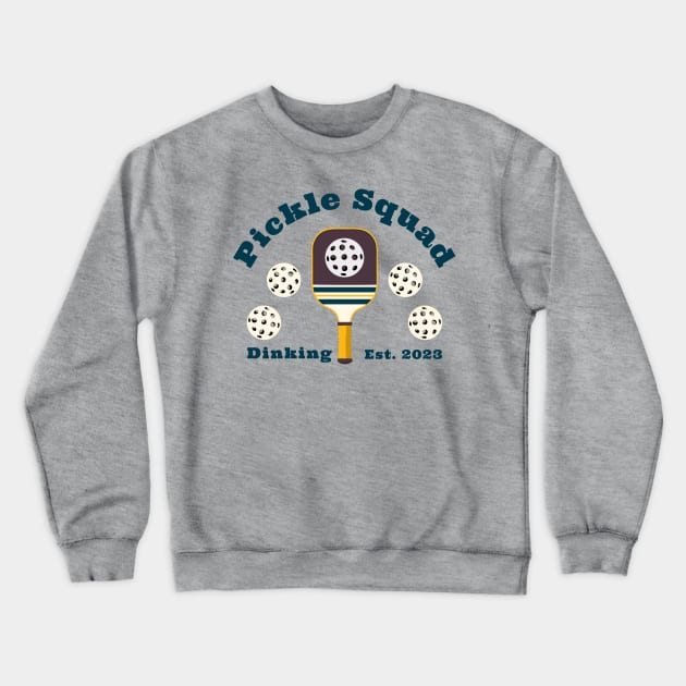 Pickle Squad Crewneck Sweatshirt by AcesTeeShop